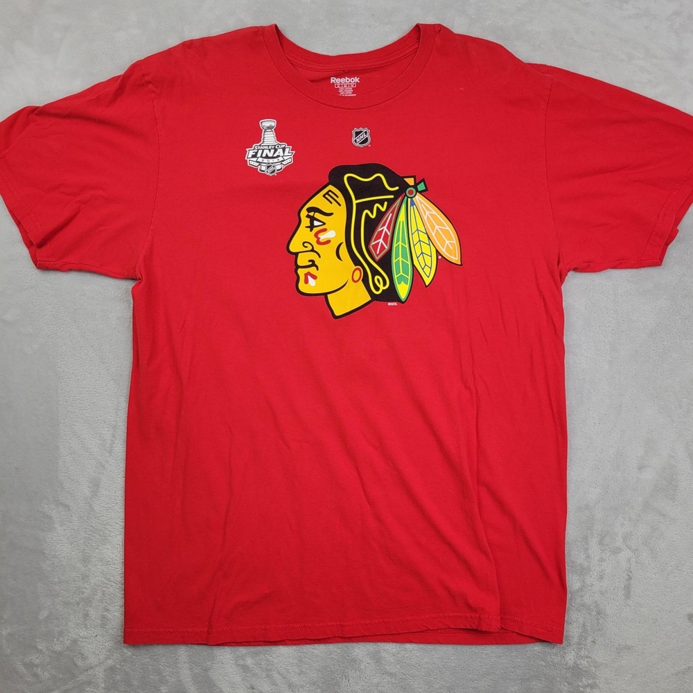 Chicago Blackhawks Shirt Mens XL NHL Hockey Patrick‎ Kane 88 Reebok Stanley Cup